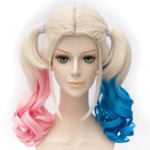 Harley Quinn Curly Wig AD10987