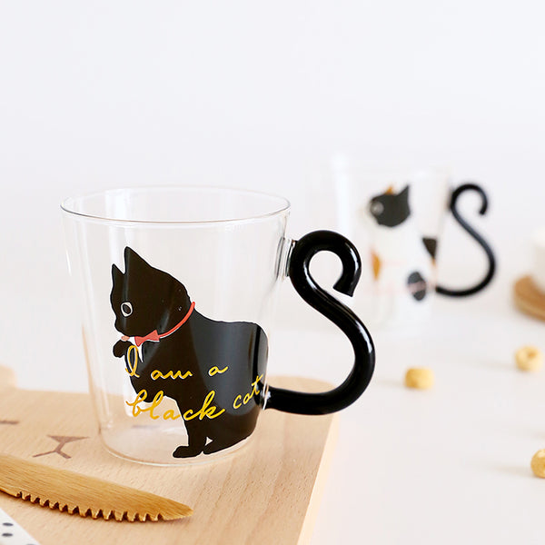 Cat Glass Cup AD10985