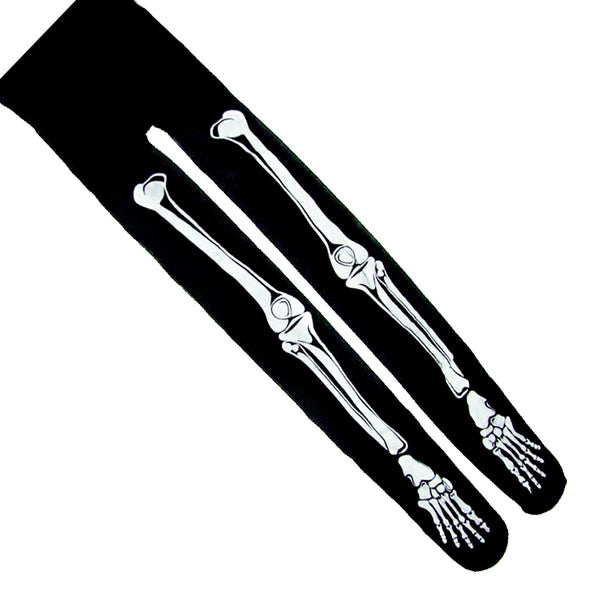 Harajuku Hallowmas Skeleton Bone Lolita Pantyhose AD10395
