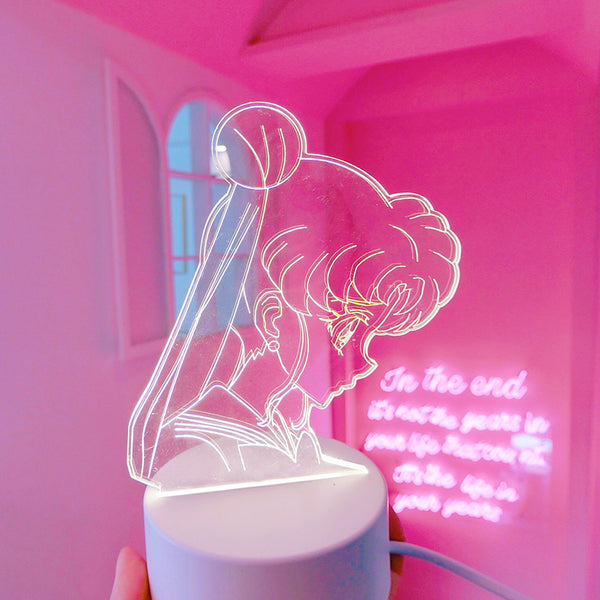 Moody Sailor Moon LED Lamp AD11170