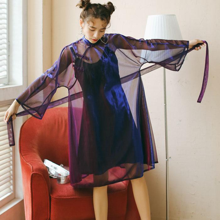 Harajuku Transparent Dress AD10065