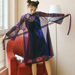 Harajuku Transparent Dress AD10065