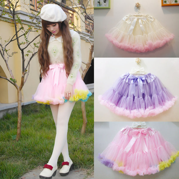 Cnady Rainbow Tutu Skirt AD10300