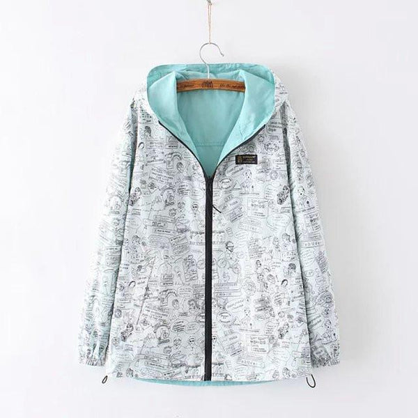 Candy Reversible Hooded Jacket AD0038