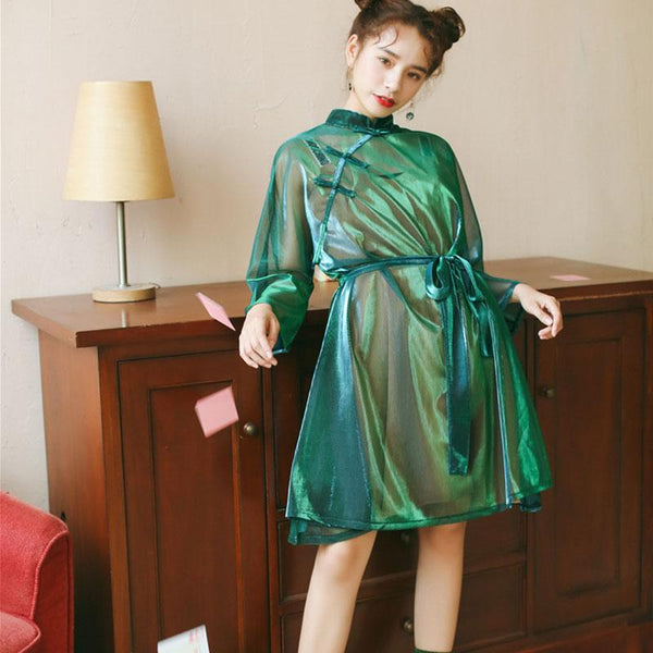 Harajuku Transparent Dress AD10065