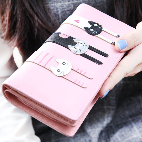 Zipper Cat Wallet AD10959