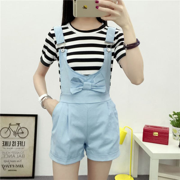 Candy Students Straps Shorts A10125