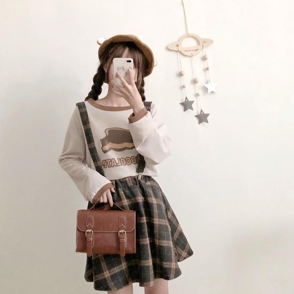 Cute Shirt +Skirt/Pants Outfit AD10083