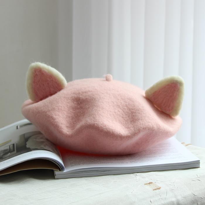 Sweet Cat Ear Beret AD0275