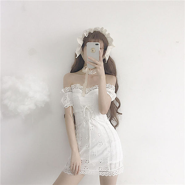 Sweet One-shoulder Dress AD210140