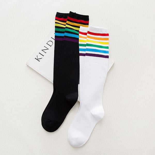 Colorful Stripe Stockings AD11462