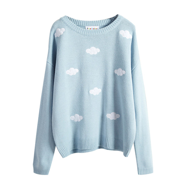 Sweet Clouds Sweater Knitting AD10236