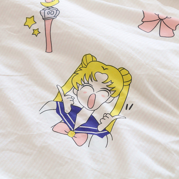 Sailor Moon Bed Sheet 4 Pieces AD11834