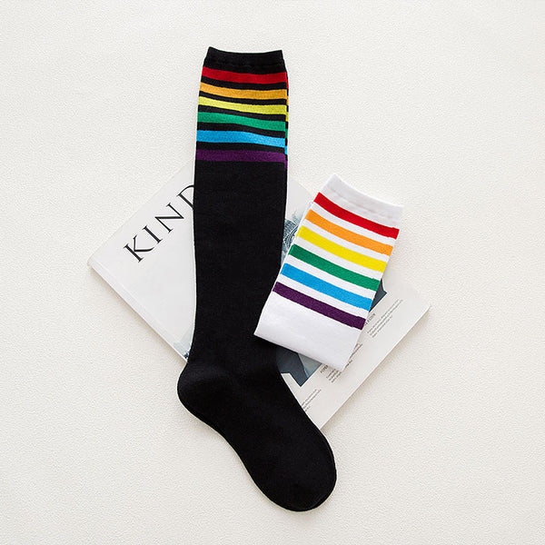 Colorful Stripe Stockings AD11462