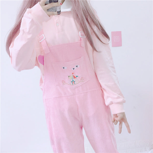 Cute Love Embroidered Sweatshirt AD10352