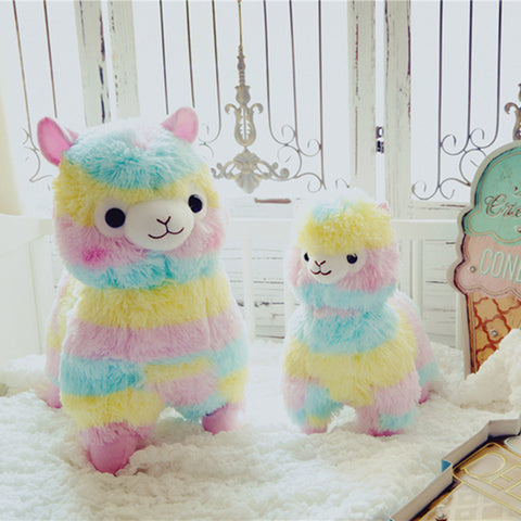 Rainbow Alpaca Alpacasso Plush AD11240