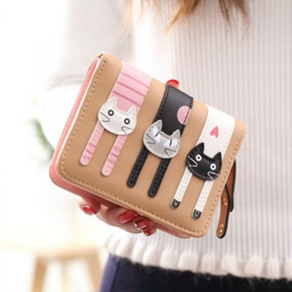 Zipper Cat Wallet AD10959