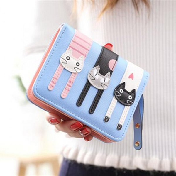 Zipper Cat Wallet AD10959