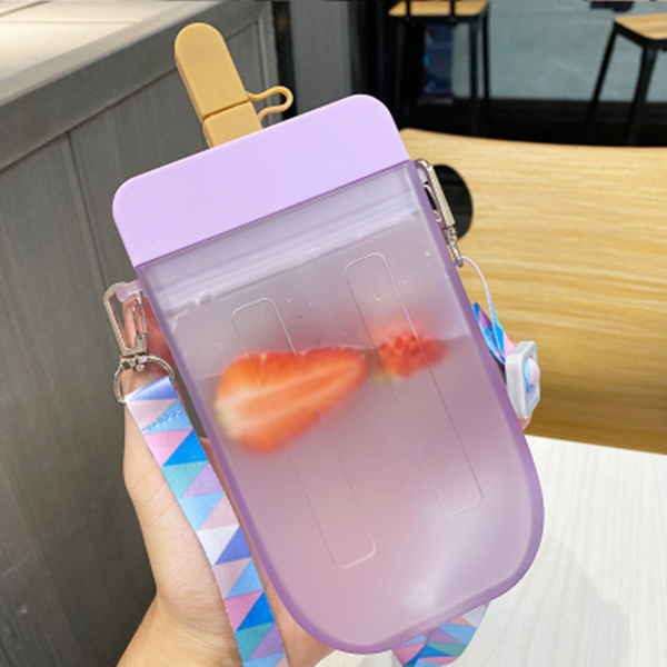 Plastic Transparent Portable Water Bottle AD11511