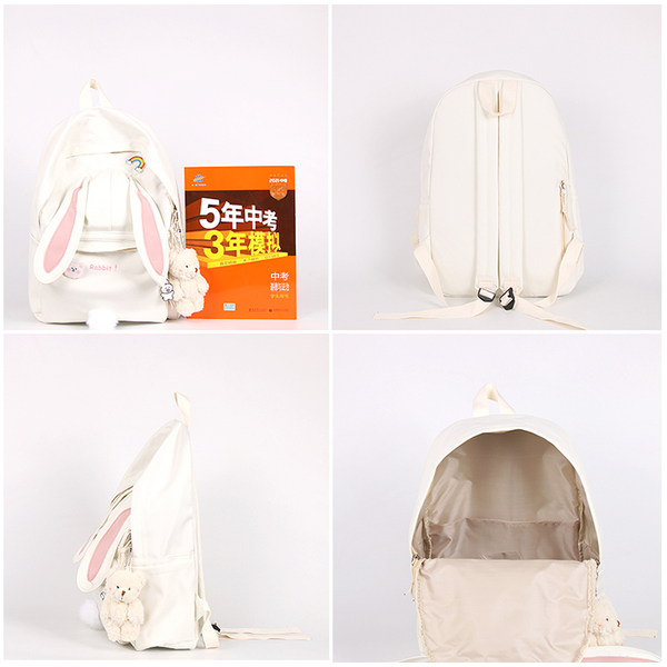 Bunny Canvas Backpack AD210231