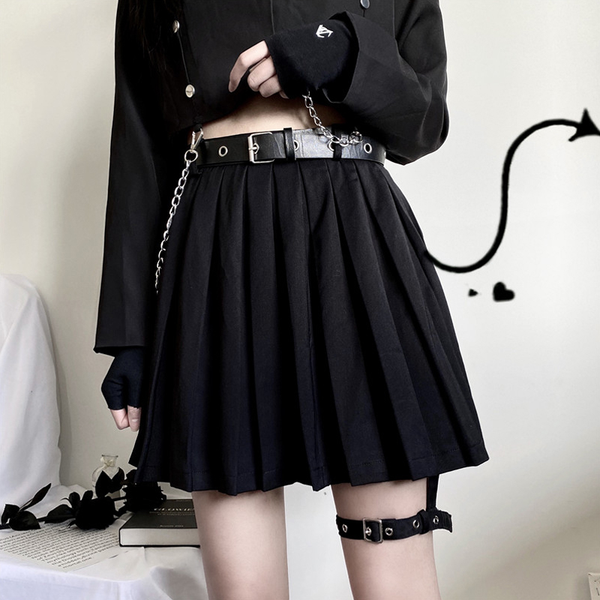 Japanese JK Shirt Pleated Skirt Suit AD11332