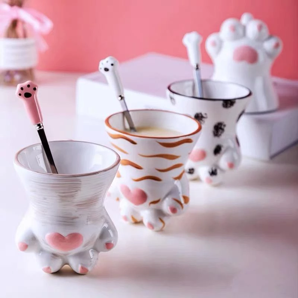 Cat Paw Spoon + Cup Set AD10553