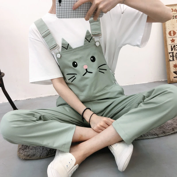 Kitty Overalls AD10717