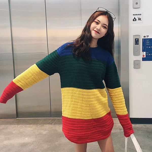 Rainbow Colorful Sweatshirt AD10217