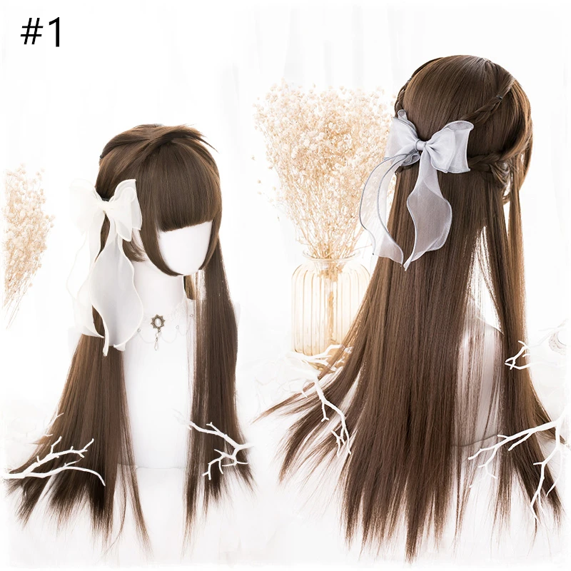 Long Straight Wig AD10627