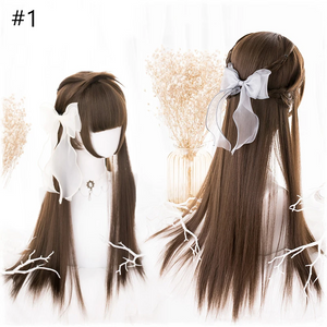 Long Straight Wig AD10627