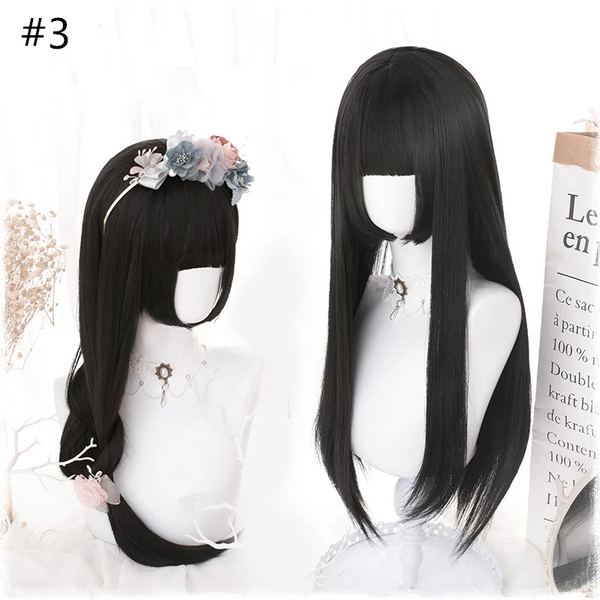 Long Straight Wig AD10627