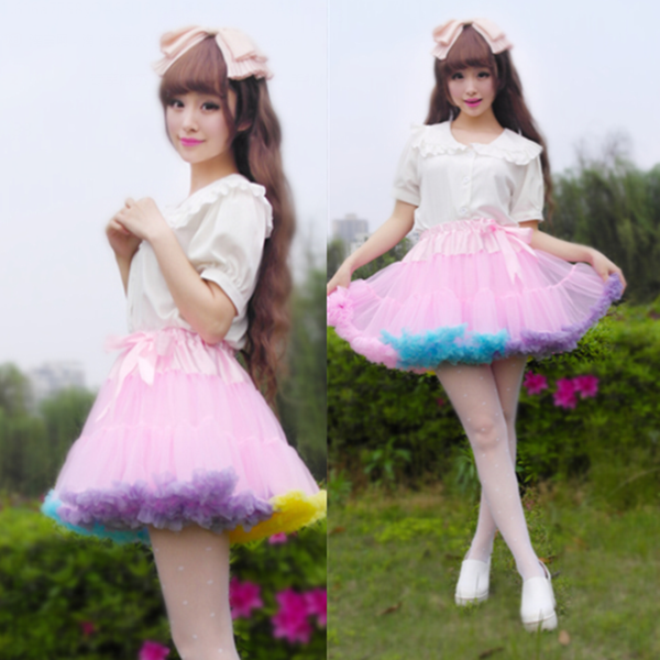 Cnady Rainbow Tutu Skirt AD10300