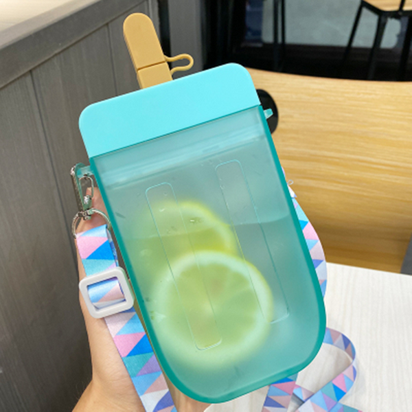 Plastic Transparent Portable Water Bottle AD11511