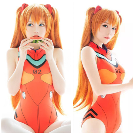 EVA Anime Cosplay Swimsuit AD10074