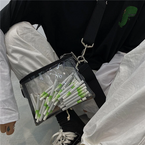 Transparent Grunge Aesthetic Crossbody Bag AD11925