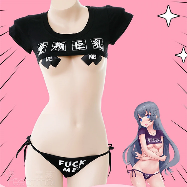 Sexy Anime Cos Bikini Suit AD11312