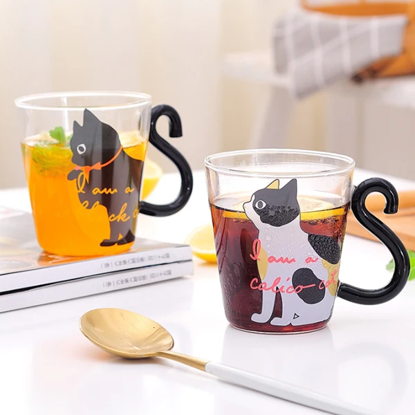 Cat Glass Cup AD10985