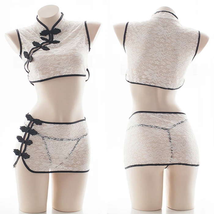Cheong-Sam 3-Piece Uniform Outfit AD11081