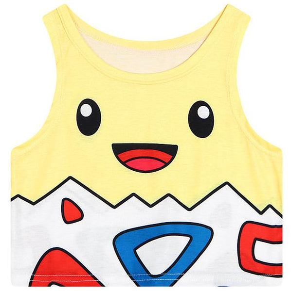 9 Colors Pokemen/Sailor Moon Kitten Crop Tank Top AD10148