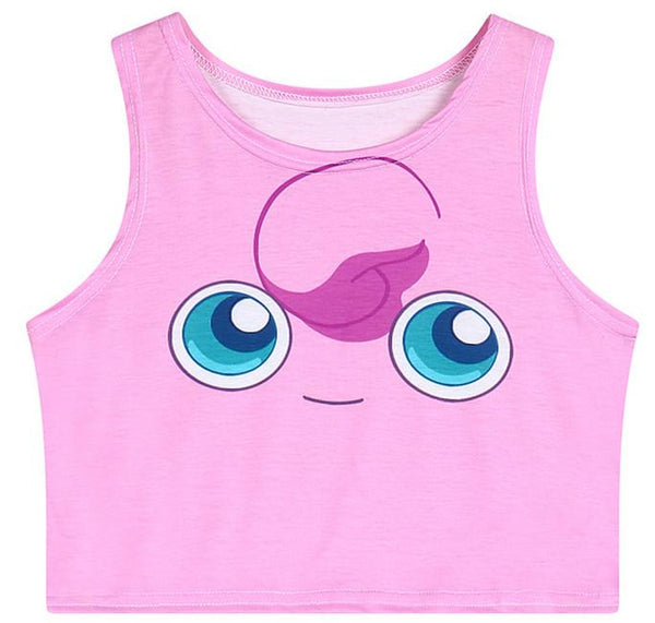 9 Colors Pokemen/Sailor Moon Kitten Crop Tank Top AD10148